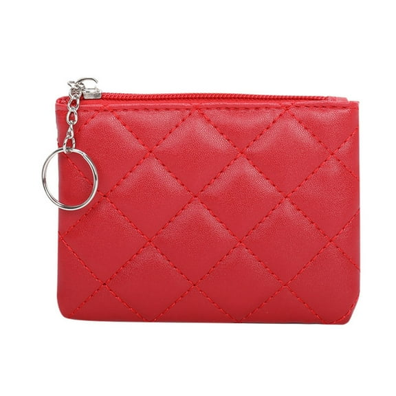 Mjers Small Wallet Women Leather Wallets for Women RFID Blocking Soft Leather Bifold Compact Card Holder Wallet for Women with Zipper Coin Pocket ID Window