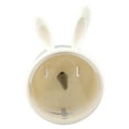 thumbnail image 1 of Cute  Wall Mounted Toilet Paper Holder Transparent Roll Paper Storage Dispenser Box, 1 of 8