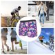 thumbnail image 4 of Balery Skull rainbow mushroom colorful Calzoncillos bóxer para hombre, ropa interior de algodón suave y transpirable con cinturilla de nailon-Small, 4 of 5