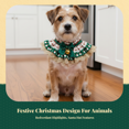thumbnail image 3 of Abbraccia Felpa navideña suave para perro, ajustable, fiestas, 3 of 6