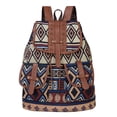 thumbnail image 2 of Stylish Women's Diamond Pattern Backpack - Trendy Polyester Purse for Ladies, Lightweight Travel & School Bag, 2 of 5