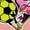 DESERT PINK, variant on Invader Zim - Youth Girls Fitted Short Sleeve T-Shirt Fitted Short Sleeve Graphic T-Shirt