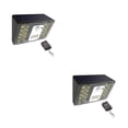 thumbnail image 1 of Billuyoard Garden Solar Fence Light Walkway Stairs Safety Lamp Control Lighting Mounted Park Patio Outdoor with Remote Wall Deck 2piezas, 1 of 6