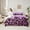 Purple, variant on Feelyou Fashion Brown Bow Twin Bedding Sets 7pcs, Polkadots Cheetah Print Comforter Set