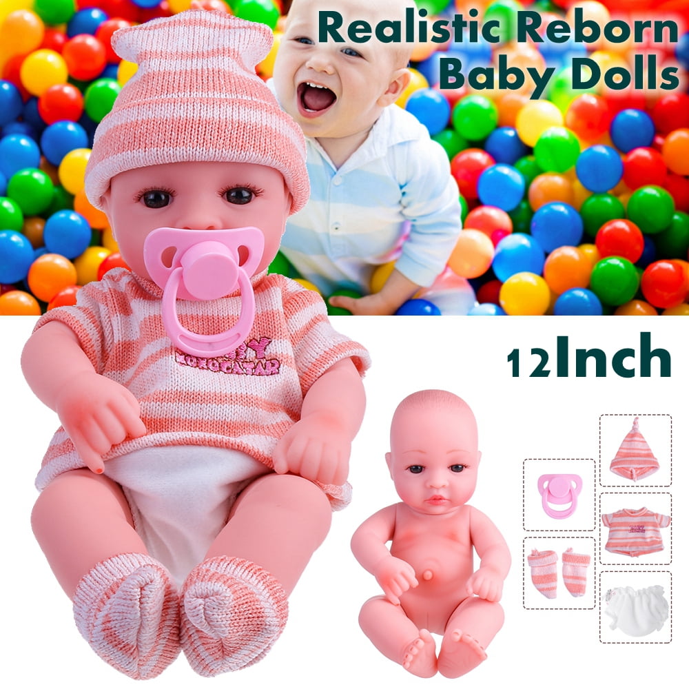 12'' High Quality Handmade Realistic Alive Reborn Baby Girl Dolls