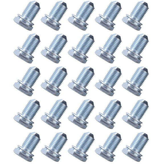 EGOESWELL 25PCS Engine Oil Pan Drain Plug Bolt Screw N90813202