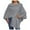 Grey, variant on UJNDER Womens Large Front Poncho Sweater Wrap Topper Knitted Elegant Shawls Cape for Cozy Fall Winter Style Grey