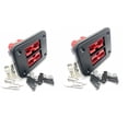 thumbnail image 4 of 1/2pcs 50A FOR Anderson Connector Dual Flush Mount Bracket For Caravan Yacht Flush Mount Bracket Terminals Blocks With Screws, 4 of 4