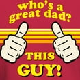 thumbnail image 3 of CafePress - This Guy Is A GREAT Dad! T Shirt - Men's Classic Graphic Cotton T-Shirt, 3 of 4