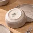 thumbnail image 3 of Famiware Constellation 12 Pieces Dinnerware Stoneware Sets, Cinnamon Brown, 3 of 4