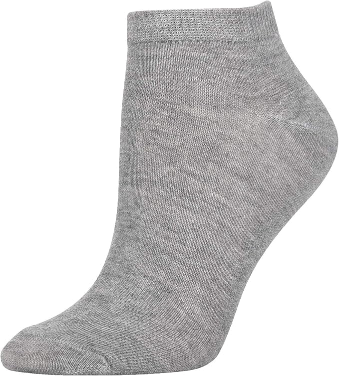 36 Pairs - Women's Socks - Ankle Cut, Low Cut, No Show, Footie, Casual Girls (Gray, Size 9-11)