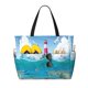 thumbnail image 1 of Fotbe Lighthouse Sea Port Bolsa de Viaje para Playa - Resistente al Agua, Bolsa Tote de Gran Capacidad y Ligera con 7 Bolsillos para Mujeres y Hombres, 1 of 7