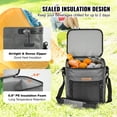 thumbnail image 2 of VEVOR Soft Cooler Bag 30 Cans Leakproof Waterproof Soft Sided Cooler Bag Portable, 2 of 9