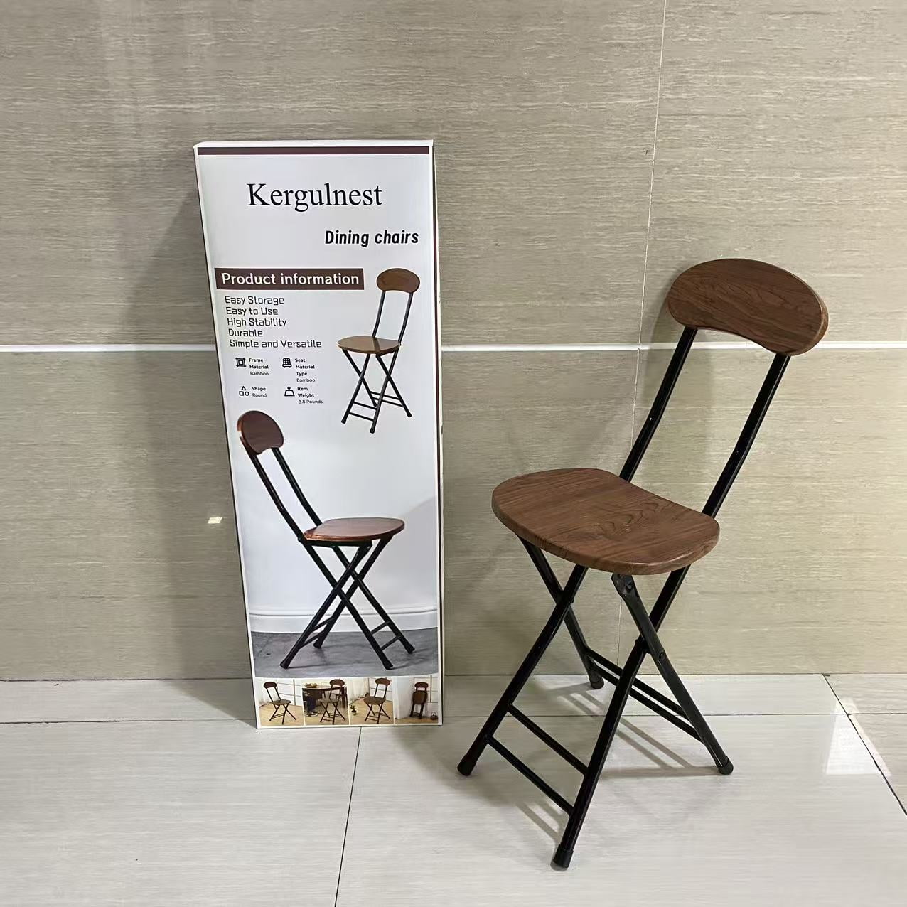 kergulnest dining chairs folding dining product