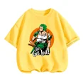 thumbnail image 3 of Camiseta de una pieza de Anime para adolescentes, camisetas de manga corta de verano, ropa para niños, camisetas de Luffy para niñas, camisetas de Sonic, 3 of 5