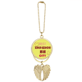 thumbnail image 1 of Commercial City Zhengzhou Sign Car Keychain Angel Wing Pendant, 1 of 4