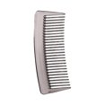 thumbnail image 2 of Peine corto galvanizado para alisar el cabello. Peine especial para niñas. Peine pequeño para peinar. Peine de púas anchas en dorado, plateado y negro. Herramientas de peluquería, 2 of 6