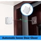 thumbnail image 3 of Cierrapuertas dispositivo de cierre automático alambre de acero montado en la pared cordón sin perforar caja de Cable retráctil para el hogar Almacenamiento y organización del hogar Blanco Matsuzay HA011173-02B, 3 of 6