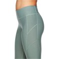 thumbnail image 4 of Reebok Pantalon Athlétique de Compression à Coutures pour Femmes, Vert, Grand, 4 of 4