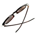 thumbnail image 4 of Bi-Focal Sun Readers Round Marlene Dietrich Sunglasses Brown Tortoise - 2.5 / Tortoise, 4 of 4
