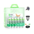 thumbnail image 1 of Pilas recargables EBL Solar AA 1300 mAh NIMH 1,2 V x12, 1 of 8
