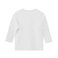 thumbnail image 4 of Riecok Girls T Shirts Valentine's Day Crewneck 3/4 Sleeve Tops Lightweight Blouses Heart Print Dressy Summer Tees, 4 of 5