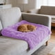 thumbnail image 5 of Manta Suave de Fibra Larga para Mascotas (Perros y Gatos): Ropa de Cama Transpirable, Peluda y Acogedora para Usar En La Perrera, El Sofá o El Coche. Alfombrilla de Descanso de Tela Sintética para La, 5 of 6