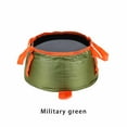 thumbnail image 1 of stanreset Fishing Bucket Folding Barrels Carrier Bag Fine Workmanship Long-lasting Multifunctional Wear-resistance Polyester Green, 1 of 6