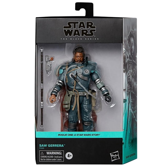 Figura Saw Gerrera Hasbro Star Wars The Black Series 6 Pulgadas