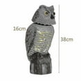thumbnail image 2 of Y-Loong Realistic Birdcage Plastic Owl Scarecrow With Rotating Head And Sound, 2 of 4