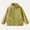 Green, variant on LOINRODI Girls Color Block Zip Up Fleece Jacket Stand Collar Pocket Warm Zip Up Breathable Outerwear for Kids Brown 6-7 Years