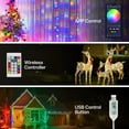 thumbnail image 4 of 100LED 33ft String Lights with Remote and APP Control Color Changing 10m 100LED Fairy Lights Twinkle Firefly Lights for Bedroom DIY Wedding Party, 4 of 9