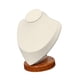 thumbnail image 5 of Soporte de exhibición para collares, soporte para busto de joyería, pendiente de maniquí, estante de cadena de almacenamiento, torre de collar para Beige y Bajo, 5 of 9