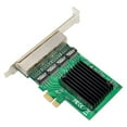 thumbnail image 3 of RJ-45 4-Port Ethernet Server Adapter Gigabit Network Card PCI-E X1 Interface, 3 of 6