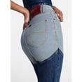 thumbnail image 6 of Kacey Lee Women's Long Denim Chaps Jeans, Sizes 0-18, 6 of 8
