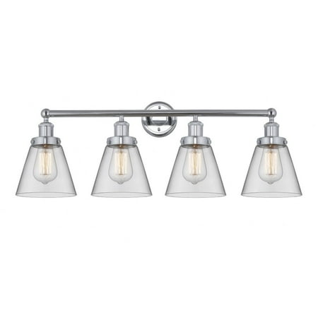 

Innovations Lighting - Cone - 4 Light Bath Vanity In Industrial Style-10 Inches