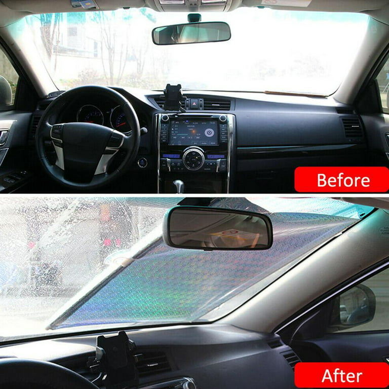 Automatisch Einziehbares Auto Windschutzscheibe Sonnenschatten Vorhang R4D4  Z1Y9 