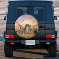 thumbnail image 3 of Kll Wildlife Protection Tire Cover,Universal Wheel Tire Cover For Trailer, Rv, Suv, Truck,Camper And Many Vehicle,(14 Inch), 3 of 7