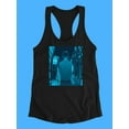 thumbnail image 3 of A Man In A City Racerback Tank Women -Smartprints Designs, Female Medium, 3 of 4