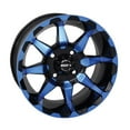 thumbnail image 1 of 4/156 STI HD6 Alloy Wheel 14x7 4.0 + 3.0 Radiant Blue for Polaris RANGER RZR XP 1000 TRAILS AND ROCKS Edit. 2018, 1 of 1