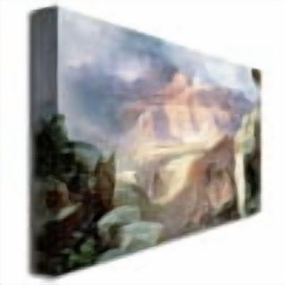 Trademark Fine Art "A Miracle of Nature 1913" Canvas Art by Thomas Moran