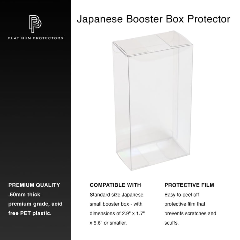 Protector Case for Pokemon Japanese Booster Box  UV & Scratch-Resistant -  Walmart.com