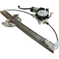 thumbnail image 3 of Geelife For Nissan Window Regulator Glass Rear Driver Left Side with motor Left Hand, 3 of 7