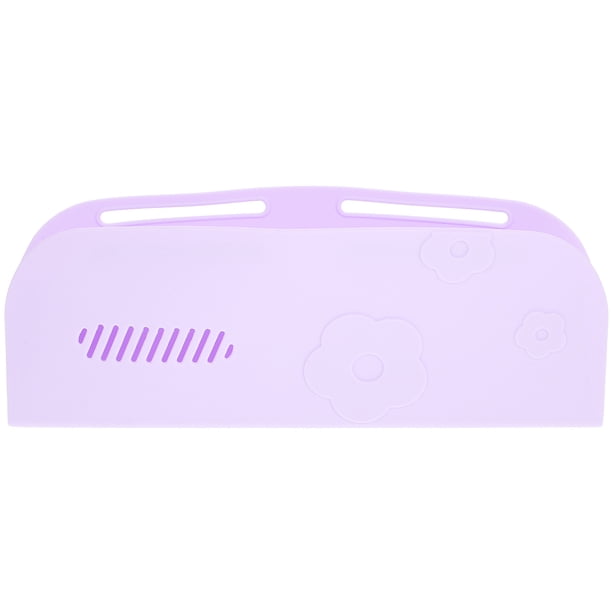Estuche de silicona para brochas de maquillaje, organizador de brochas de maquillaje, bolsa para herramientas de maquillaje