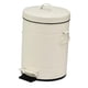 thumbnail image 1 of Papelera con pedal, elegante cesto de basura Beige, 1 of 9