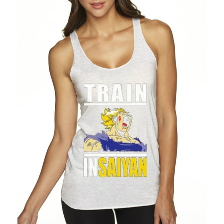 - New Way 292 - Women's Tank-Top Train Insaiyan Gym Goku Dbz Dragon Ball Z