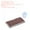 Brown 4mm, variant on Uxcell Flat Round Clay Spacer Bead Bracelet Making Kit 4000Pcs Navy Blue 4mm