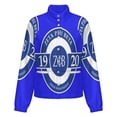 thumbnail image 5 of Jackets for Women Winter Coat Jackets Flannel Stand Collar Jacket(Z PHI B 1920,Size:S-4XL), 5 of 7