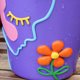 thumbnail image 4 of Maceta Suculenta Resina Bonita Cara Única Decorativa para El, 4 of 9