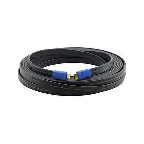 Kramer C-HM/HM/FLAT/ETH-15 Cable Plano HDMI de Alta Velocidad con Ethernet 4.6 Metros KRAMER KRAMER C-HM/HM/FLAT/ETH-15